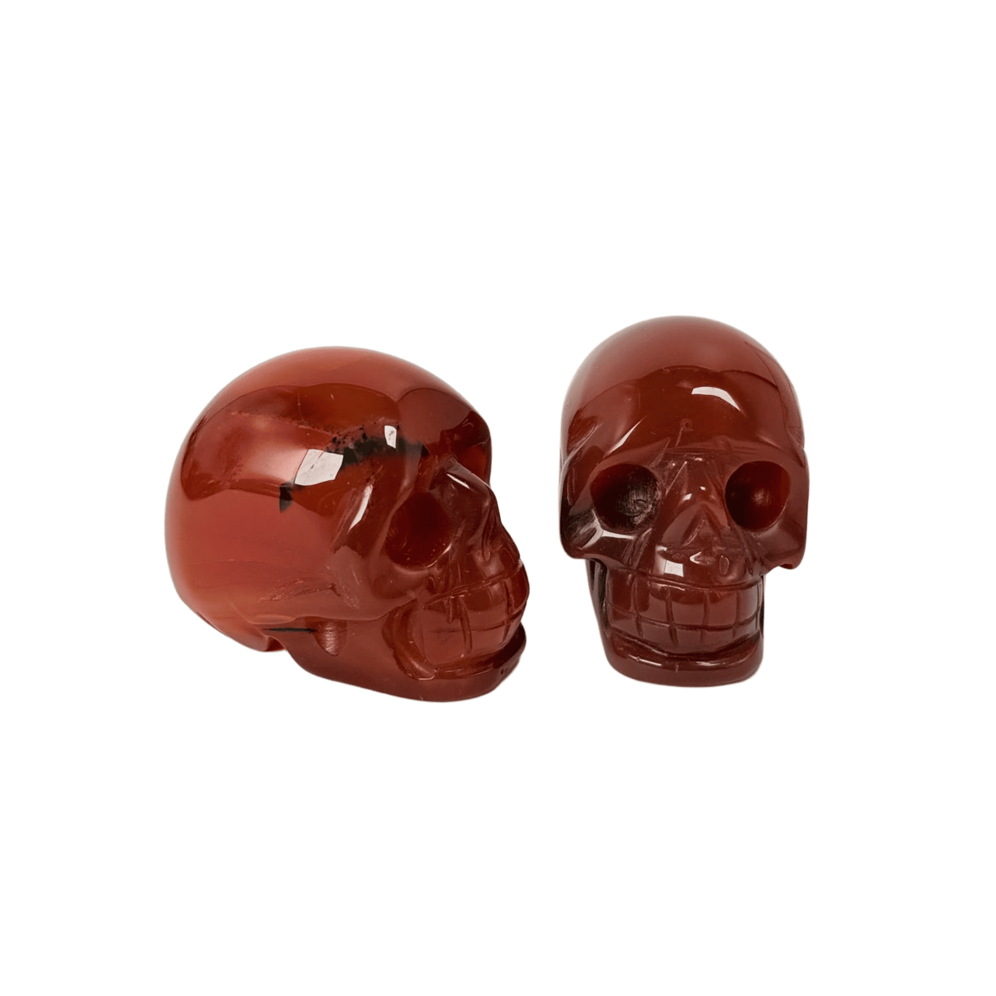 Carnelian Crystal Skull